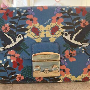 Authentic Furla Metropolis limited edition blue bag (not mini)